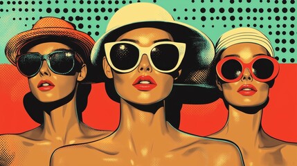 Pop Art Chic: A Retro Fashion Vibe