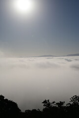 Obraz premium clouds over the fog