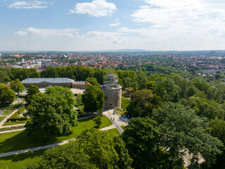 Egapark in Erfurt in Thuringia in Germany