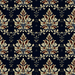 Textile repeat pattern of Fabric pattern, seamless