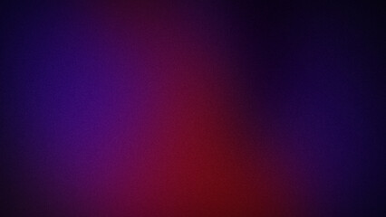 A deep, grainy 4K gradient background featuring rich shades of purple, red, and blue. Ideal for creating dramatic digital designs, moody art pieces, or sophisticated visual projects