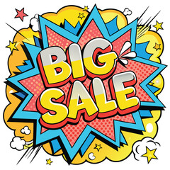 Obraz premium Big Sale offer Vector Tempalate Poster Design 
