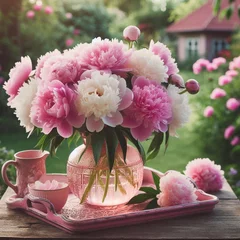 Fototapete Pfingstrosen Pfingstrosen  © Yvonne Bogdanski