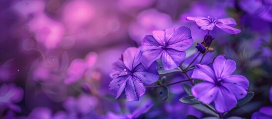 Beautiful Purple Flower In Close Up Can Be Used As Backgrounds Or For Any Design Purposes