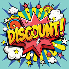 Obraz premium Discount banner offer design png logo icon for shop