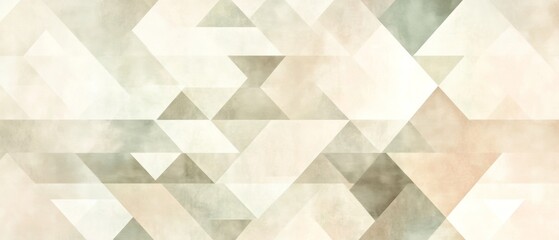 A white and grey background with a pattern of triangles