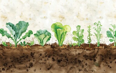 Soil care workshop illustrating management of various soil types and crop selection with expert demonstrations and helpful visuals
