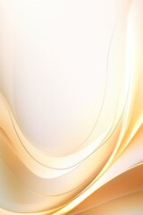 Fototapeta premium Abstract gold and white color wavy background