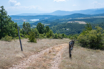 Fototapeta premium Summer Landscape of Rudina mountain, Bulgaria