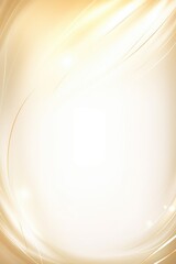 Abstract gold and white color wavy background