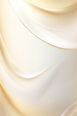 Obraz premium Abstract gold and white color wavy background