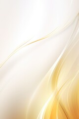 Fototapeta premium Abstract gold and white color wavy background