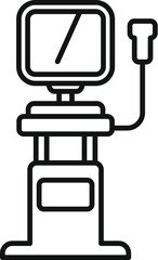 Medical ultrasound machine with transducer for diagnosis, emitting sound waves to visualize internal organs, providing valuable information for healthcare professionals