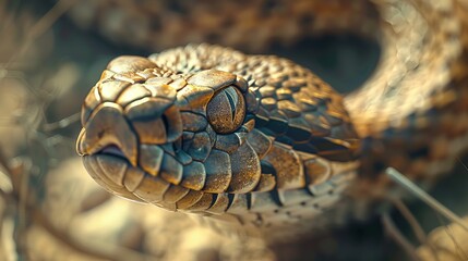 Obraz premium Images of natural wildlife snake.