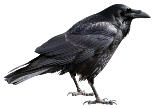 PNG Crow animal bird.