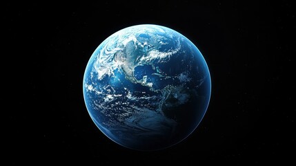 Fototapeta premium Majestic View of the Earth from Space