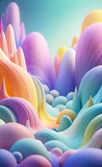 Fototapeta premium abstract background with waves