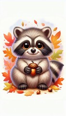 Fototapeta premium Waschbär