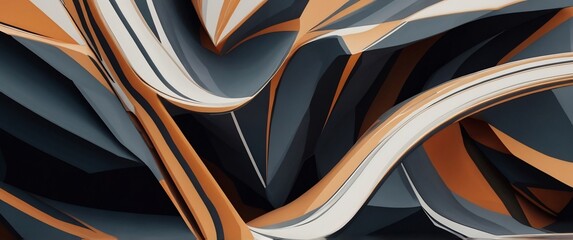 Dynamic Abstract Patterns with Geometric Shapes