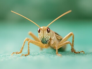 Fototapeta premium Cricket isolated on cute background