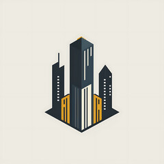 Fototapeta premium building logo