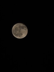Moon at night