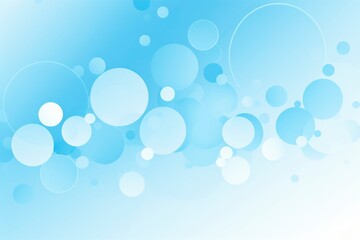 simple geometry frame in light blue color