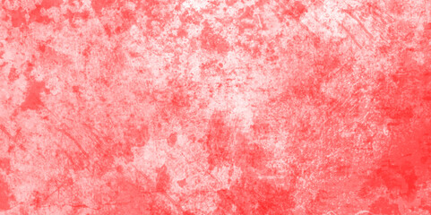 Abstract red grunge texture concrete wall fragment with scratches and cracks background, hires grunge watercolor texture and background with red and white rustic streaks and smudge on the metal sheet.