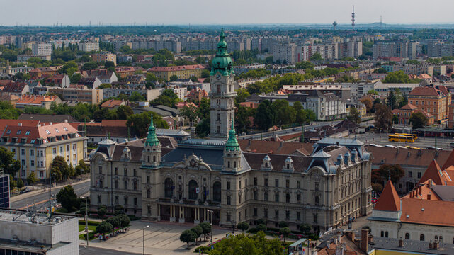 Gyor Town hall , Hungary