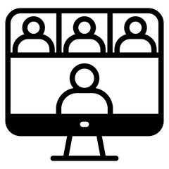 video conference icon