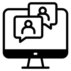 video conference icon