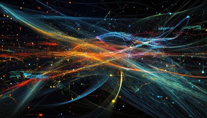 Cosmic Fireworks: A Celestial Dance of Light and Energy