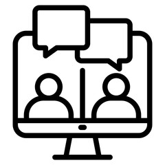 video conference icon