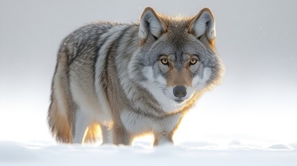 Obraz premium Wolf in the Snow