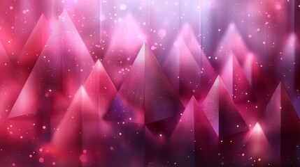 Abstract image. Pink purple abstract background for design. Geometric shapes. Triangles, squares, stripes, lines. Color gradient. Modern, futuristic. Light dark shades. Web banner. Modern, futuristic.