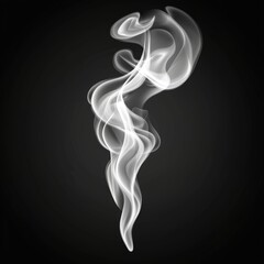 Abstract smoke wisps