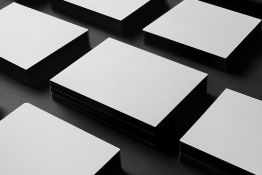 PNG Elegant business card mockup, transparent design