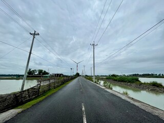 road in the countryside