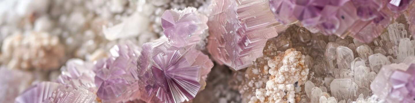 Lepidolite-Enhanced Albite Mineral Sample