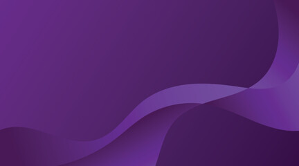 Abstract purple gradient background with flowing dynamic shapes and lines for modern design