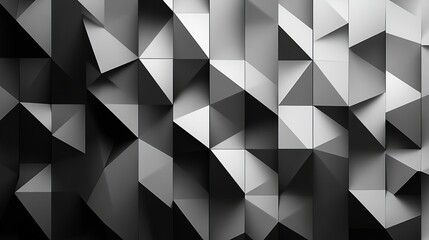 Obraz premium Monochrome Abstract Geometric Patterns: A Minimalist Design Exploration