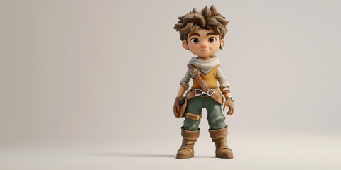 A character from the game. Website header or desktop wallpaper.