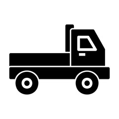 pick up car Solid icon