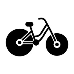 vintage bike Solid icon