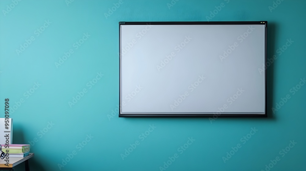 Aufkleber digital whiteboard used in virtual learning environments for remote education meetings and collabora