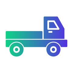 truck Gradient icon