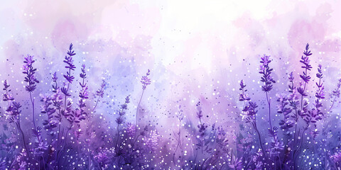 Dotted or speckled backgrounds, in calming colors like lavender or mist, to suggest growth or expansion in a business context.
