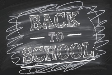 back to school, poster, banner, chalk on blackboard background, back to school Poster,
