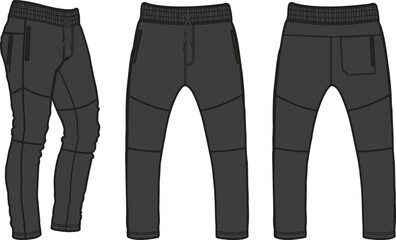 Jogger, Sport suits design template, sweat pant, jogging