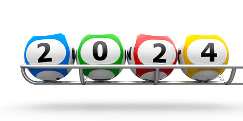 Lottery balls 2024 frame
